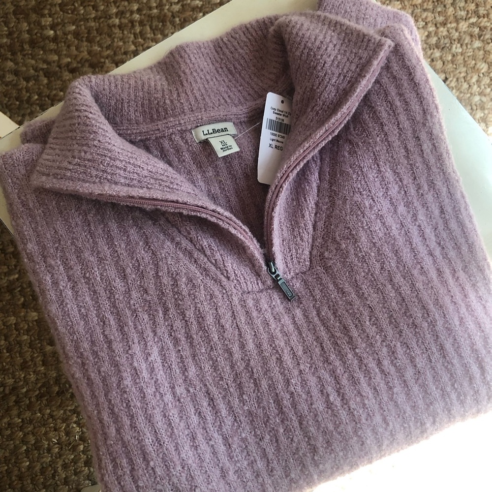 New w Tag: LL Bean Cozy Cloud Sweater. Size XL - Picture 2 of 7